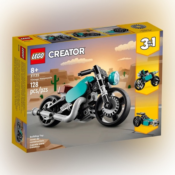 Lego Vintage Motorcycle Item #31135 - Picture 1 of 9